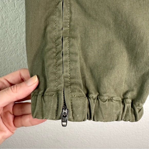 NILI LOTAN CARGO FRENCH MILITARY PANT in Khaki Green SZ US 4 - Picture 4 of 9